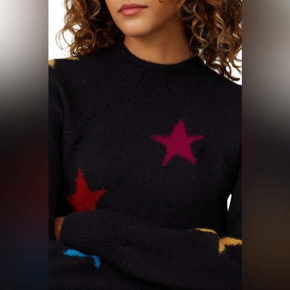 VEDA Star Party Big Bend Alpaca Wool Sweater - Picture 3 of 8